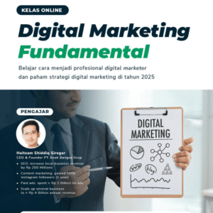 Kelas Online: Digital Marketing Fundamental