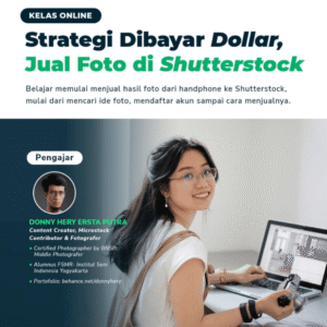 Strategi Dibayar Dollar, Jual Foto di Shutterstock