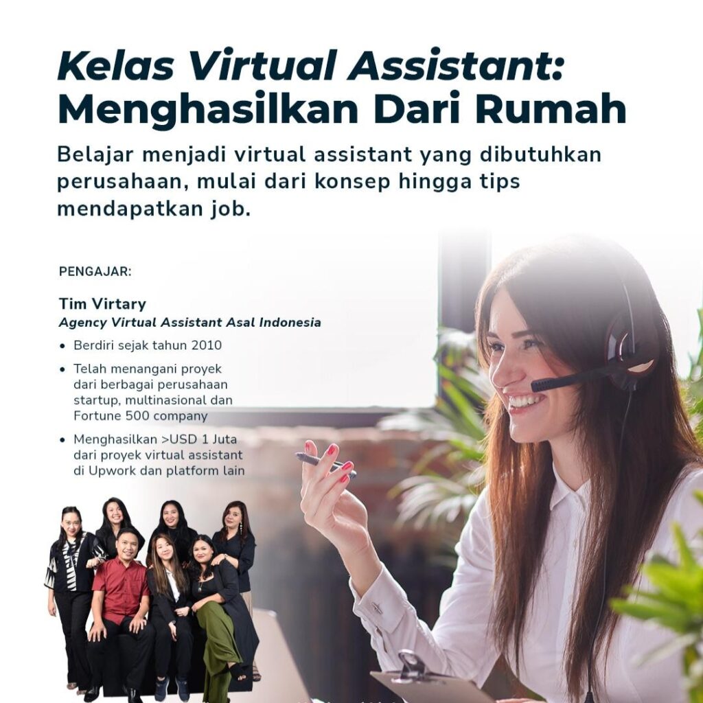 kelas online virtual assistant