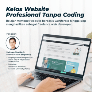 Kelas Website Tanpa Coding